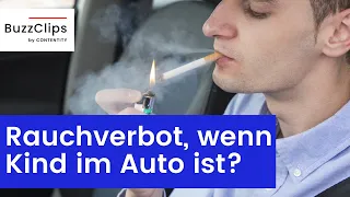 Neues Gesetz: Rauchverbot, wenn Kind im Auto ist?