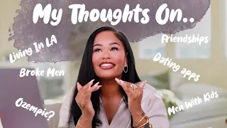 dating apps, broke men, ozempic, right person wrong time?? | chit chat grwm | arnell armon