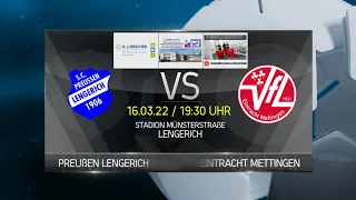 Heimspiel 21/22 - SDW#20 / Lengerich - Mettingen