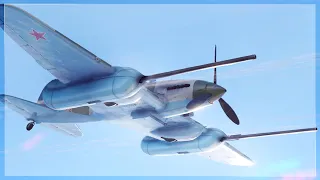 FLYING ARMORED BATHTUB WITH TWIN 37MM ATTACHED TO IT | IL-2 37MM