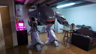 Robocop Ed-209 3D demo render composition (Cinema 4d)