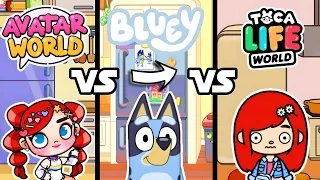 BLUEY НОВАЯ "КОПИЯ" ТОКА БОКА? Avatar World VS Bluey VS Toca Life