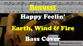 Happy Feelin' - Earth, Wind & Fire - Bass Cover - Request