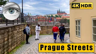 Prague 4k Walking Tour: Vodickova, Spálená Streets 🇨🇿 Czech Republic HDR ASMR