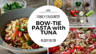BOW-TIE PASTA WITH TUNA | Ready in 20 Minutes!