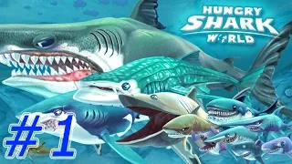 ОЧЕНЬ ГОЛОДНАЯ АКУЛА | Hungry Shark World #1