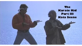 Karate kid III kata Training