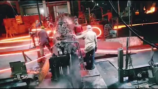 World Most Dangerous Place To Work - Hot Rolling Mill