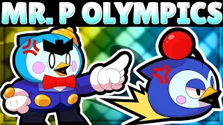 MR. P OLYMPICS! | How Does Mr. P do in 11 Tests?! | New Brawler Mr. P Mechanics!