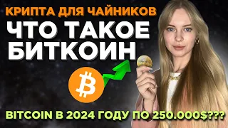 Что такое биткоин? Как он работает? 250,000 долларов за штуку к 2024 году? Биткоин или доллар?