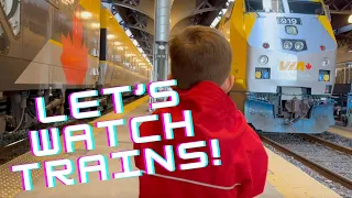 All Aboard! 5-Year-Old Takes on Toronto's Trains Adventure 🚂
