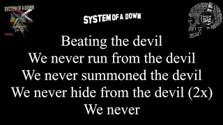 System of a Down - "Genocidal Humanoidz" (English Lyrics)