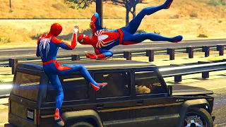 GTA 5 Ragdolls Spiderman Compilation #21 (Euphoria Physics, Fails, Jumps, Funny Moments)