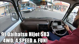 Kei Truck Drive POV (Daihatsu Hijet)
