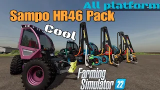 Sampo HR46 Pack  / New mod for all platforms on FS22