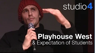 Studio 4 - James Franco Talks Playhouse West & Expectation of Students