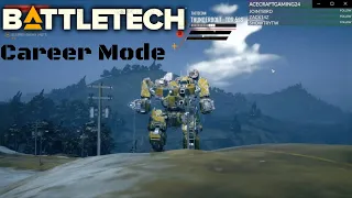 Battletech Career Mode w/ Jet Sun Part 1: Livetsream Archive