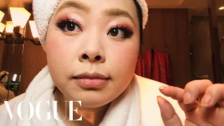 Naomi Watanabe’s Guide to Glitter Eyes and Bold Lips | Beauty Secrets | Vogue