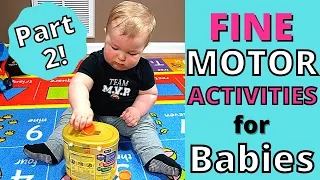 FUN AND EASY FINE MOTOR ACTIVITIES FOR BABIES AND TODDLERS | PART 2