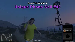Michael calls Tracey after Minor Turbulence - Unique Phone Call #42 - GTA 5