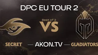 🔴DOTA 2 [RU] Team Secret vs Gaimin Gladiators [bo3] DPC EEU 2023 Tour 3, Division I, Table