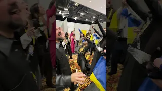 «Слава Україні!» – емоції Джеффрі з @tvorchi_official після виступу на Євробаченні-2023 #shorts