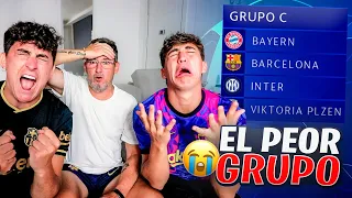 REACCIONANDO al SORTEO CHAMPIONS LEAGUE 22/23! *otra vez la tragedia...*