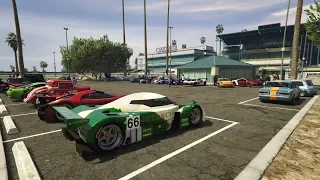 GTA 5 Livestream - RACECAR MEET and Racing PS4