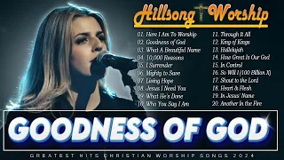 Immerse Yourself in Hillsong Best Christian Worship 2024🙏Goodness Of God Best Hillsong Worship ever