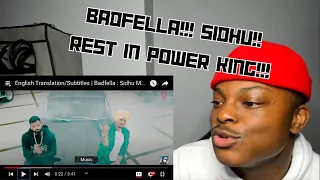 Badfella : Sidhu Moose Wala (REACTION)