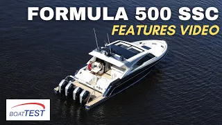 Formula 500 Super Sport Crossover (2021) - Features Video by BoatTEST.com