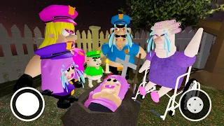 RIP Baby Polly in Grumpy Gran? Scary Obby ROBLOX #roblox