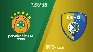 Panathinaikos OPAP Athens - Khimki Moscow region Highlights | EuroLeague RS Round 23