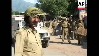 Police clash with protesters during strike in Indian controlled Kashmir