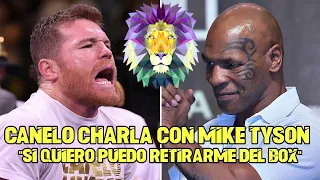 CANELO ÁLVAREZ CHARLA CON MIKE TYSON | ''La pelea con FLOYD fue prematura.''