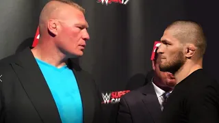 БРОК ЛЕСНАР НАЕХАЛ НА ХАБИБА НУРМАГОМЕДОВА и вызвал его на БОЙ В WWE! / Неожиданное заявл. Диллона!