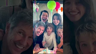 Milla Jovovich and her husband, director Paul W.S. Anderson, are a proud family of five.❤🥰| Milla#