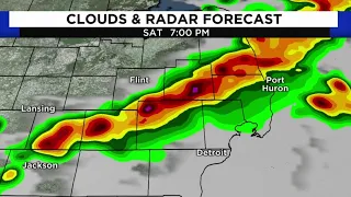 Metro Detroit weather forecast July 24, 2021 -- 11 p.m. Update