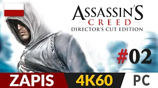 Assassin's Creed 1 PL 🧭 #2 - odc.2 ⌛️ Jerozolima i Akka | 4K60 Gameplay po polsku