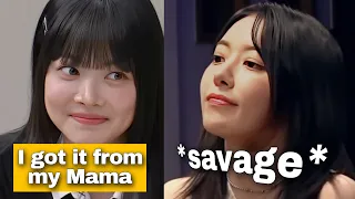 Sakura being a *savage* mom to Eunchae's uncles
