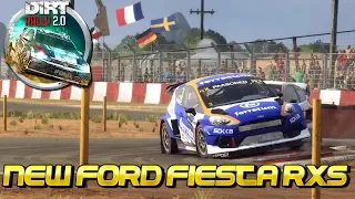 Dirt Rally 2 0 New Ford Fiesta RXS Rally Cross DLC Gameplay Thrustmaster Setup