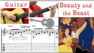 Beauty and the Beast Theme (Guitar) [Notation + TAB]