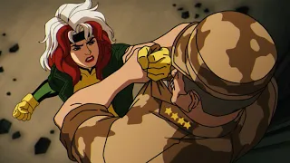 Rogue Avenge Gambit Destroy a Military Base Hulk Easter Egg Thunderbolt Ross X-Men 97' Episode 7