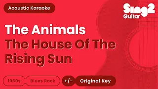 The House Of The Rising Sun - The Animals (Acoustic Karaoke)