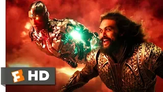 Justice League (2017) - Superhero Team Up Scene (7/10) | Movieclips