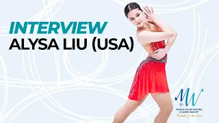 Interview: Alysa Liu (USA) | Montpellier 2022 | #WorldFigure