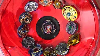 Strike God Valkyrie VS BEYBLADE BURST Marathon Battle! - Infinite/Mugen BeyStadium