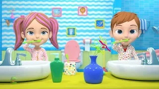 This is The Way We Brush Our Teeth | Nursery Rhymes for Children by Little Treehouse