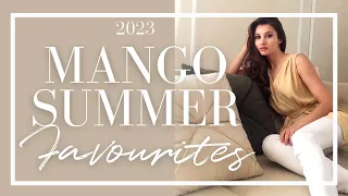 MANGO Haul - mit einem nachhaltigeren Ansatz | Sommer Capsule Wardrobe 2023 | Basic Look Book