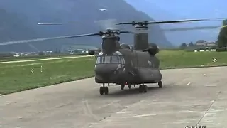 CH47 in take off